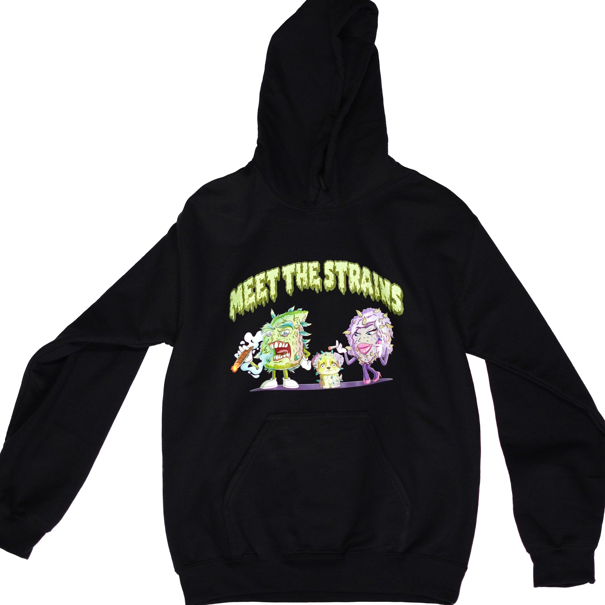 Meet The Strains Pullover Hoodie