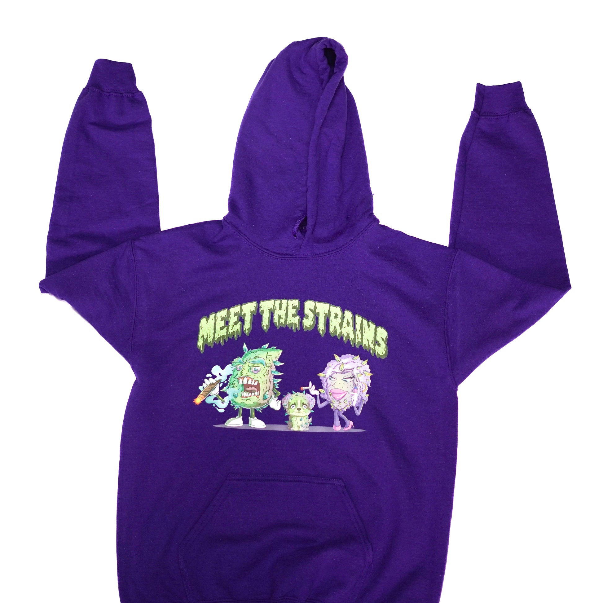 Meet The Strains Pullover Hoodie
