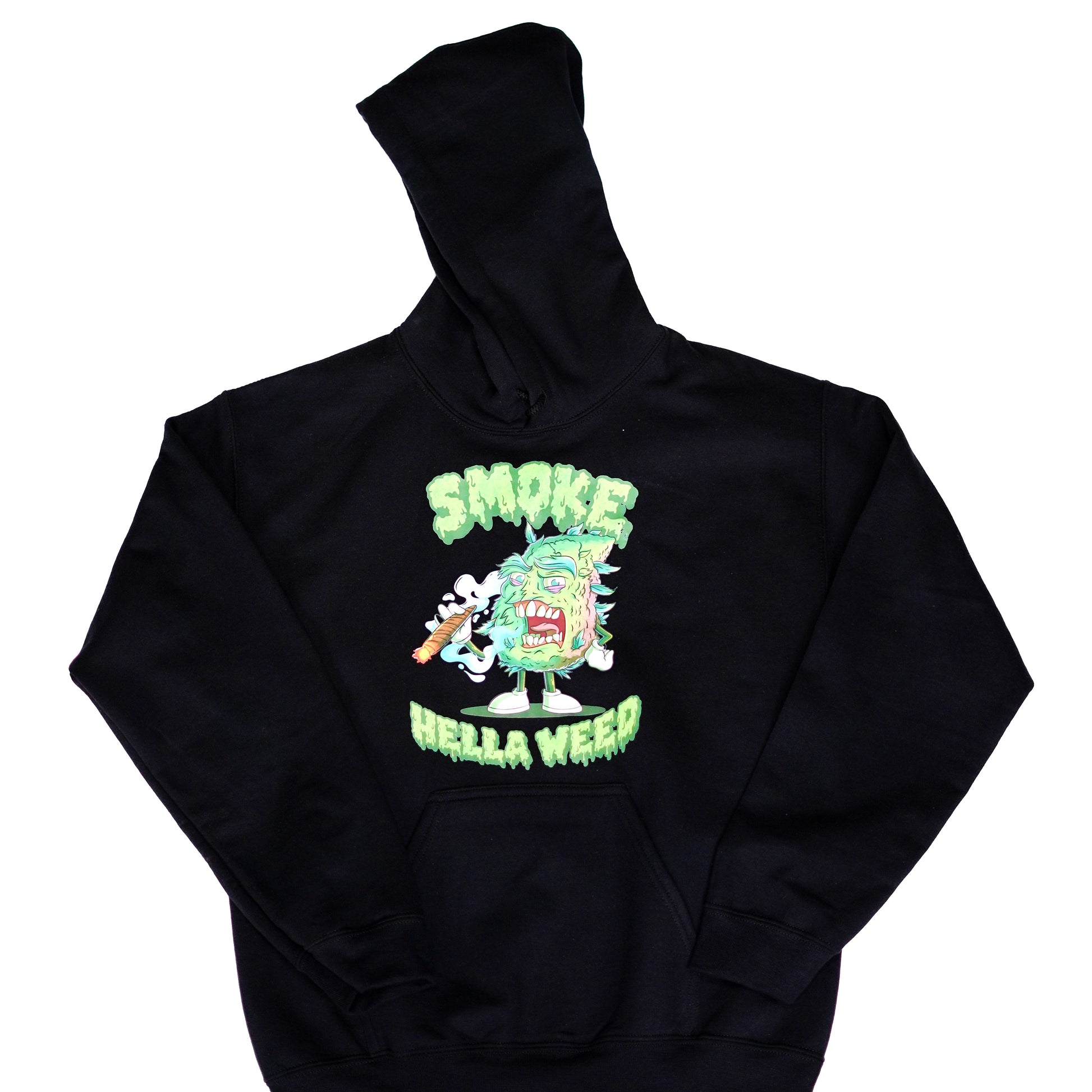 Smoke Hella Weed Pullover Hoodie