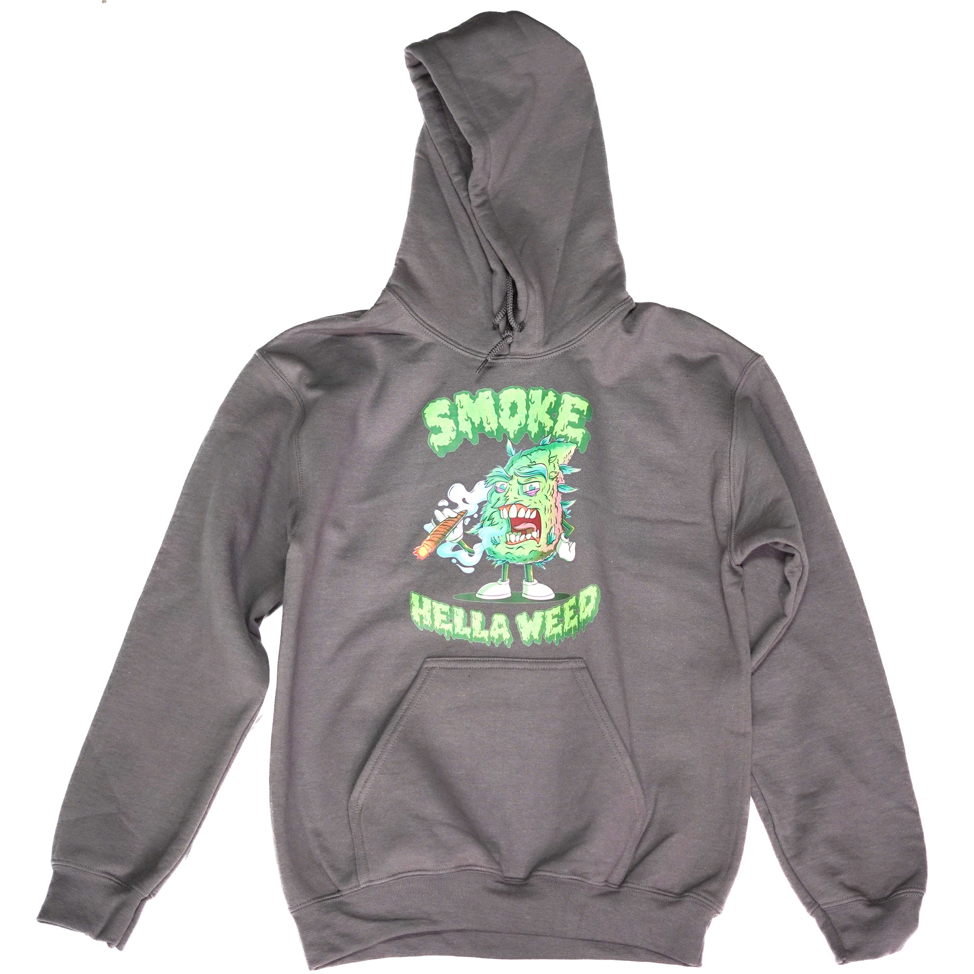 Smoke Hella Weed Pullover Hoodie